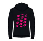 Kisses pink hoodie