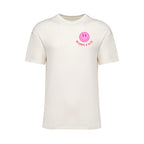 Happy face off white