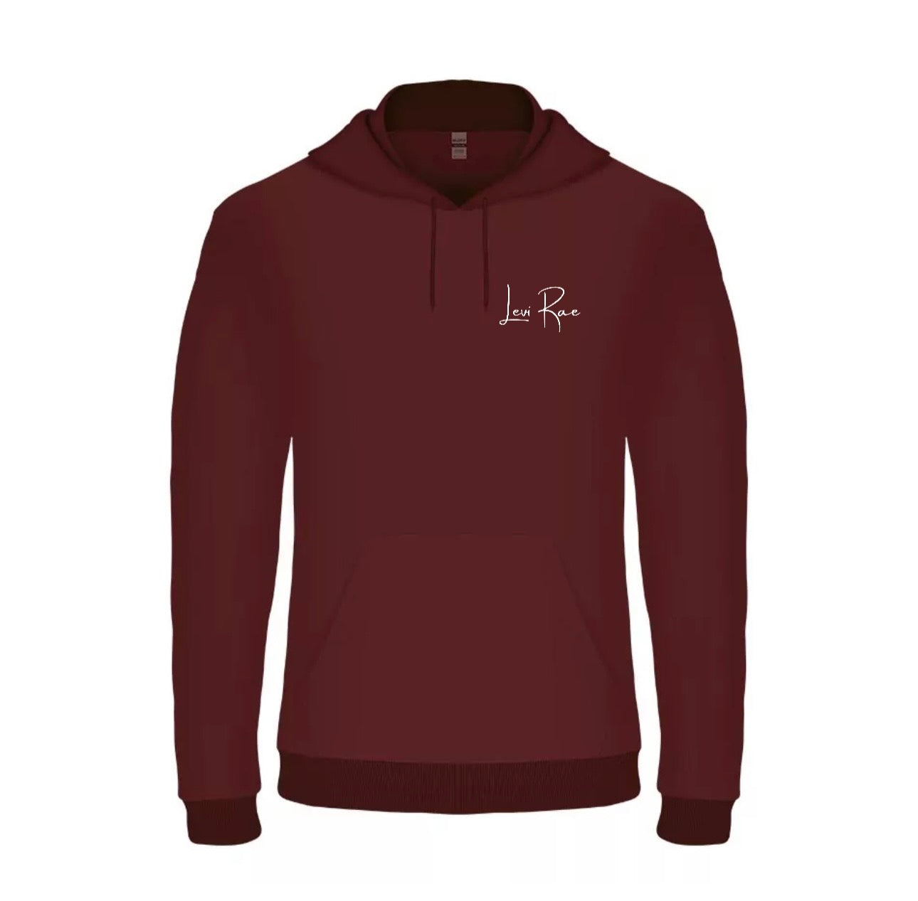 Skull hoodie bordeaux