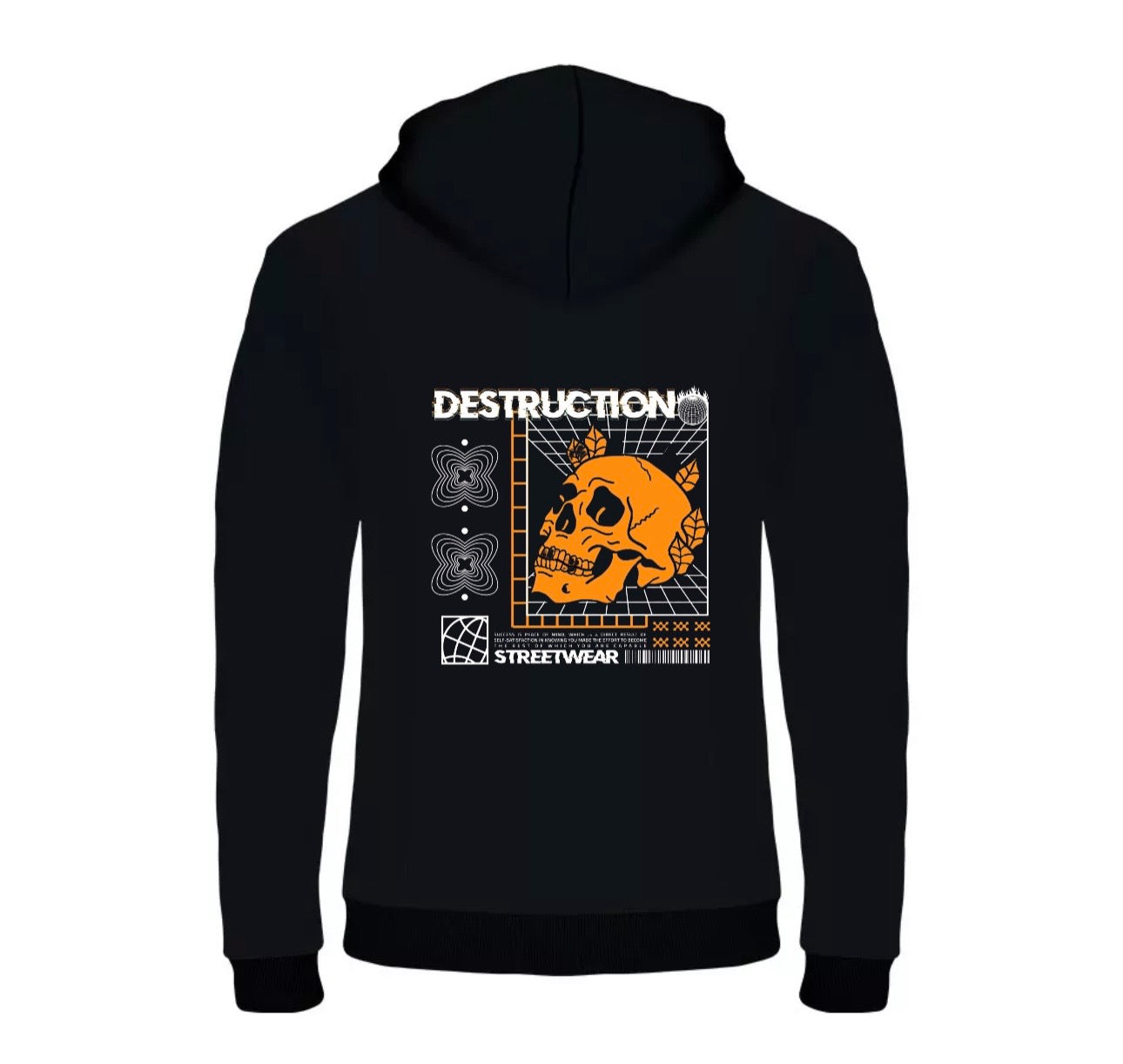 Skull hoodie men