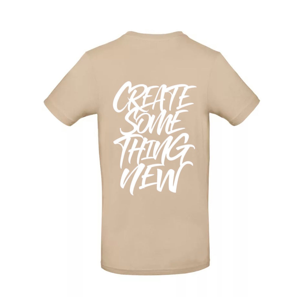 Tshirt create beige