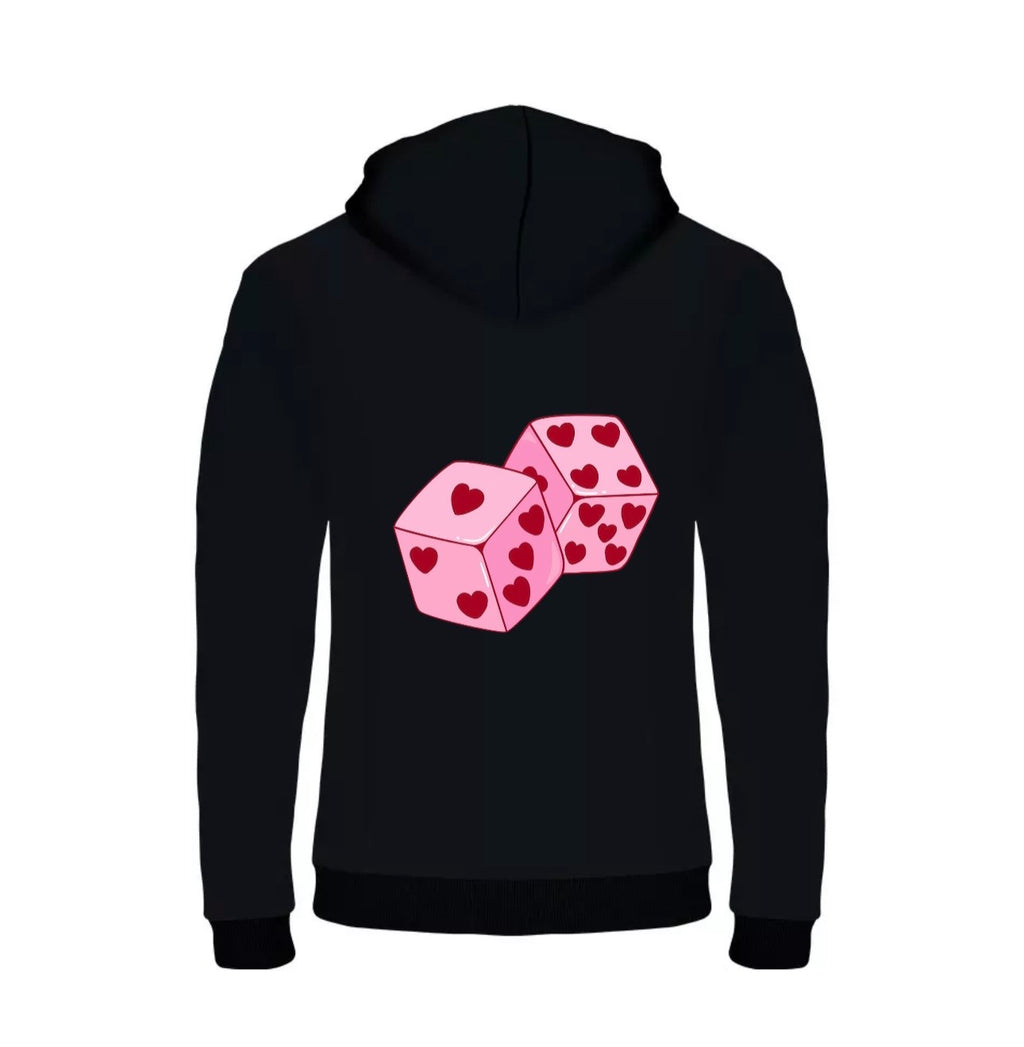 Hoodie pink stone