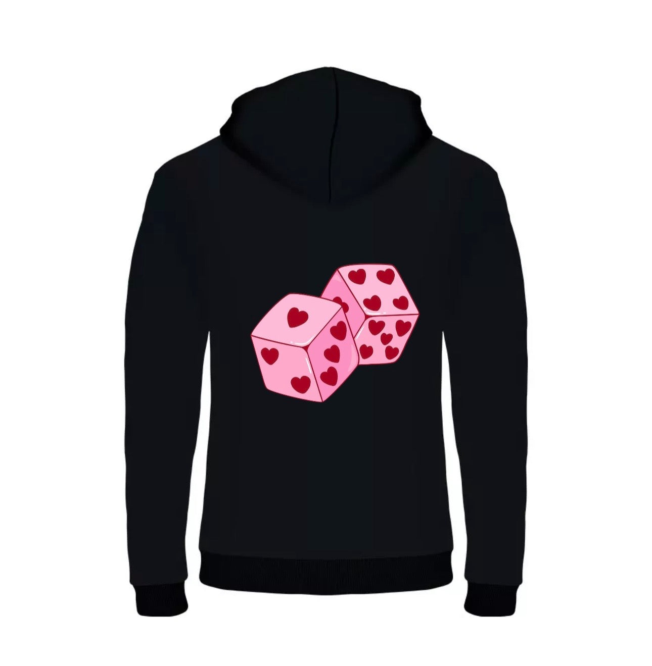 Hoodie pink stone