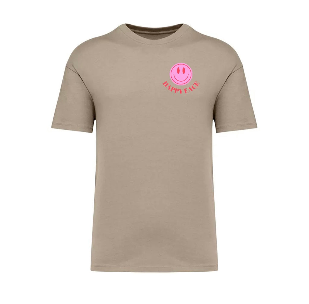 Happy face beige